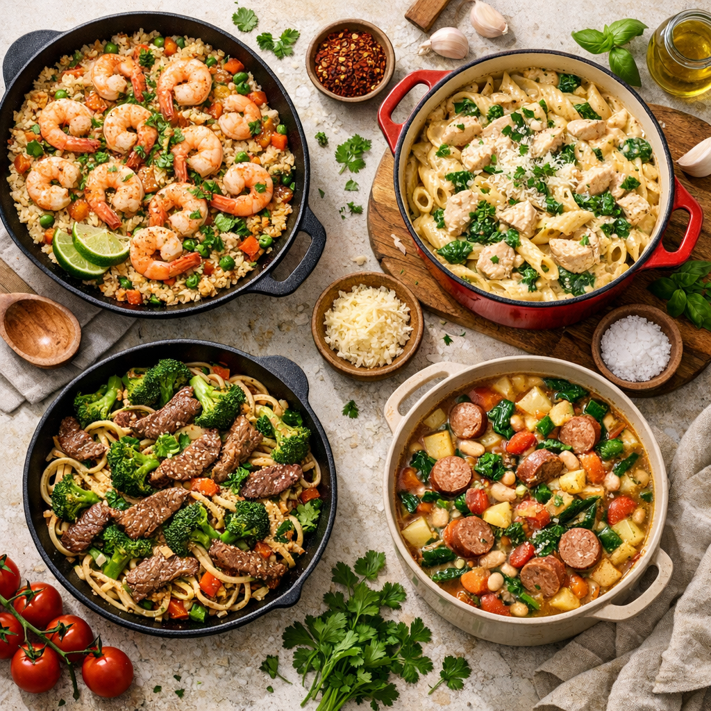 7 One-Pot Meals Ready in Under 30 Minutes (No Midweek Meltdown Required)