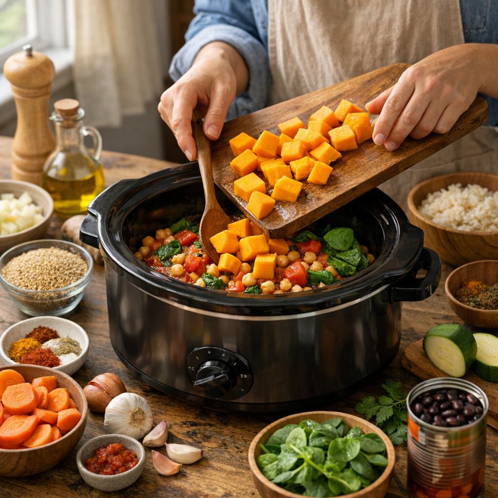 Your Evening Shortcut: Mastering Easy Slow Cooker Vegetarian Dinners That Practically Cook Themselves