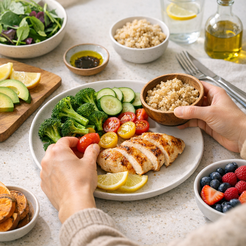 How to Build a Balanced Plate for Health That Actually Works (No Measuring Cups Required)