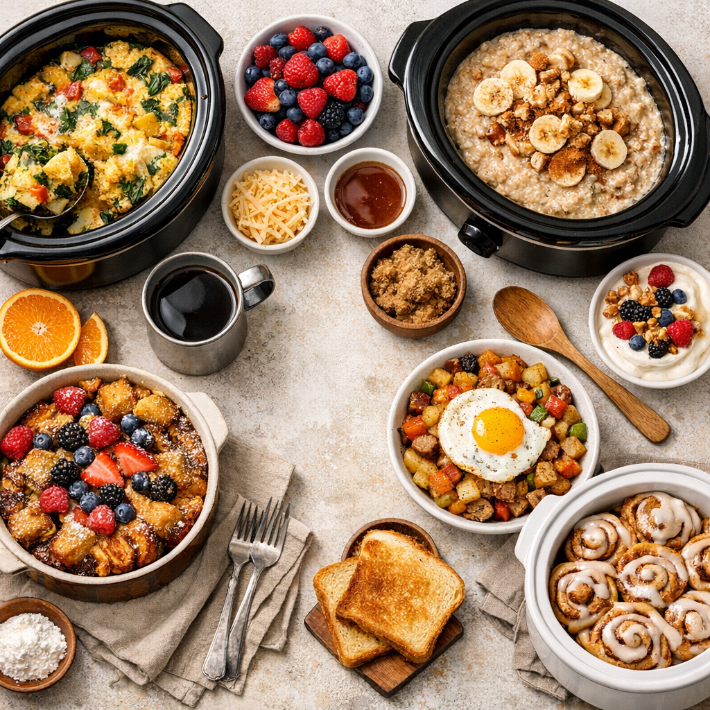 Wake Up to a Hot Breakfast Without Lifting a Finger: Slow Cooker Recipes That Save Your Morning