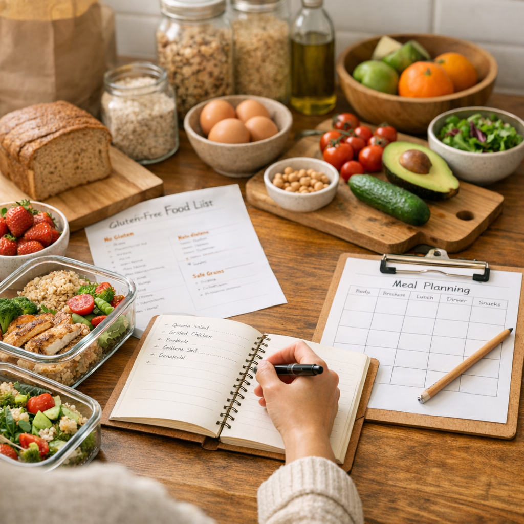 Your First Week of Celiac-Safe Meal Planning: A No-Fluff Guide