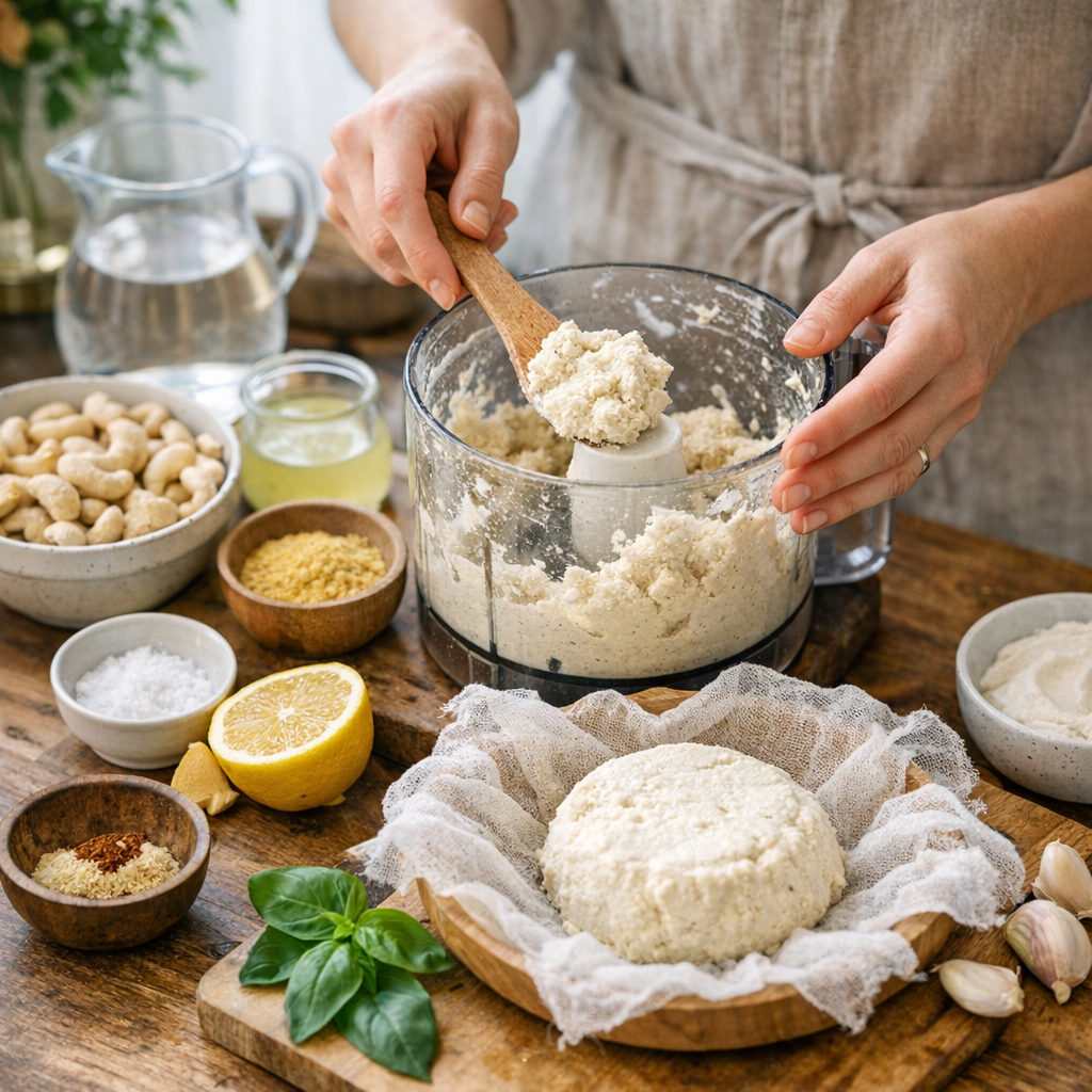 Your New Favorite Dairy-Free Staple: How to Make Creamy Vegan Cheese from Cashews