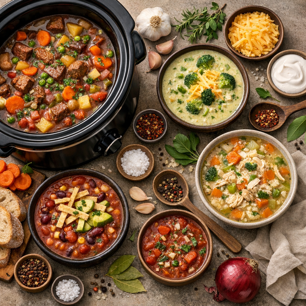 The Coziest Slow Cooker Soups to Get You Through Freezing Weather